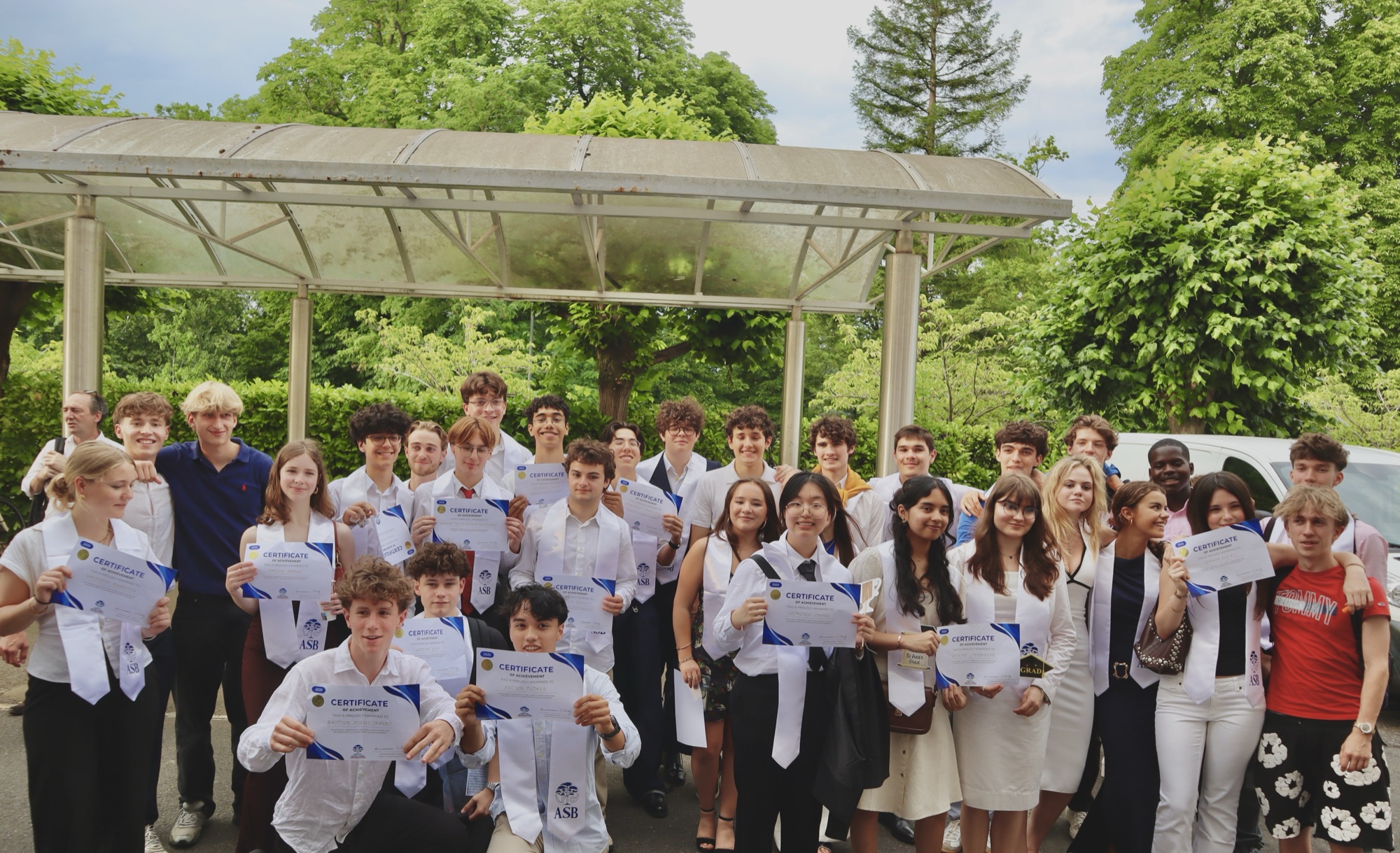 High School Anglophone Section students