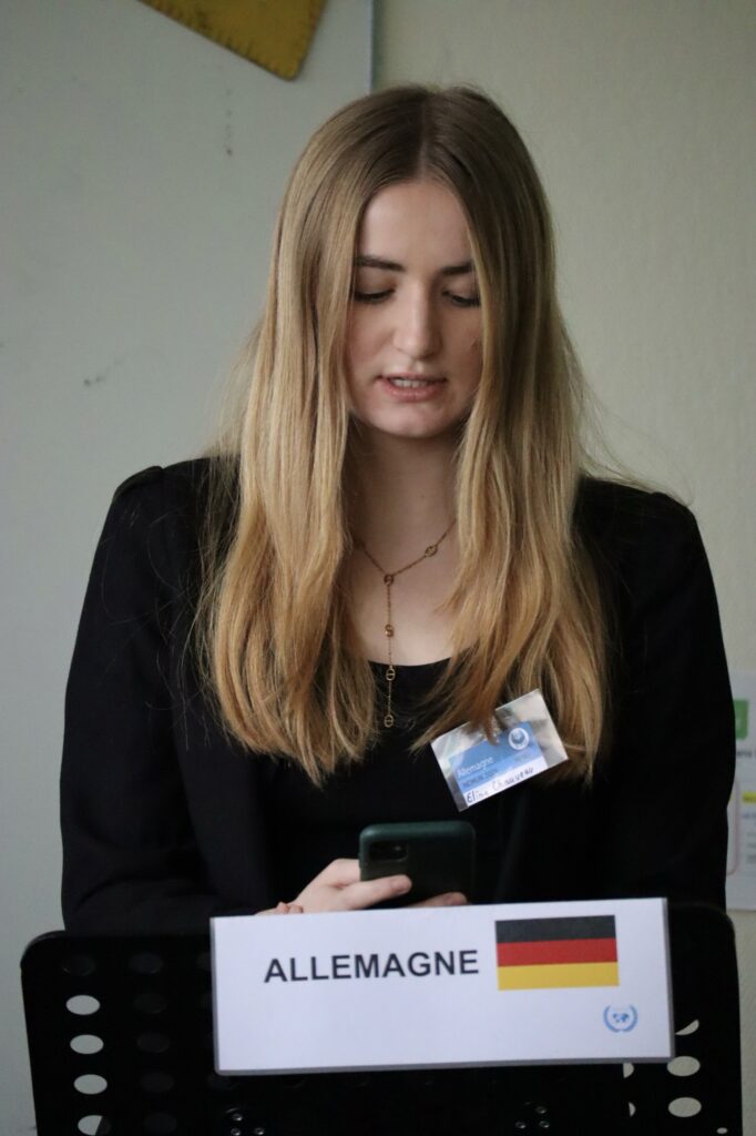 MUN committee session