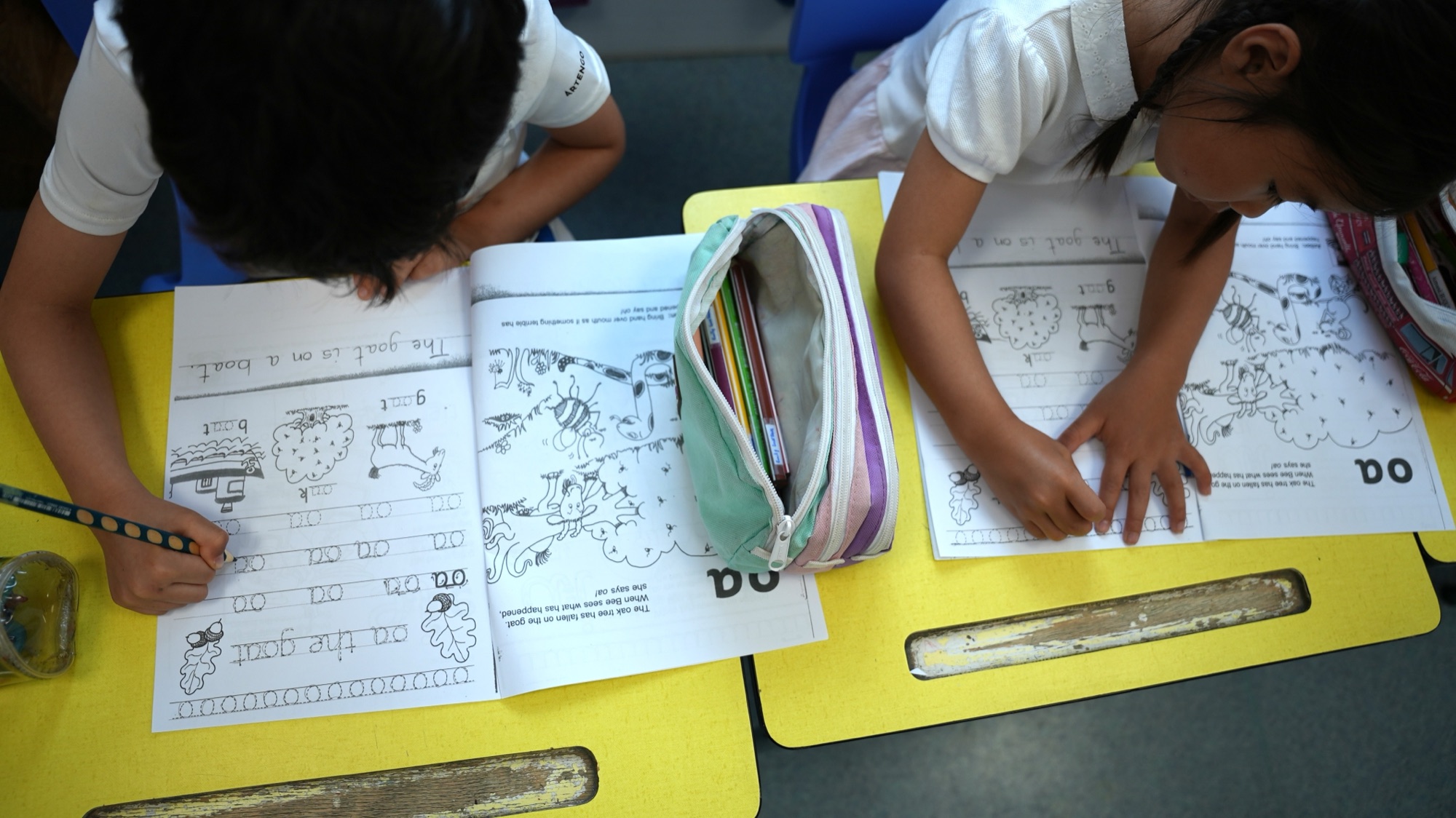 Primary pupils of the Anglophone Section