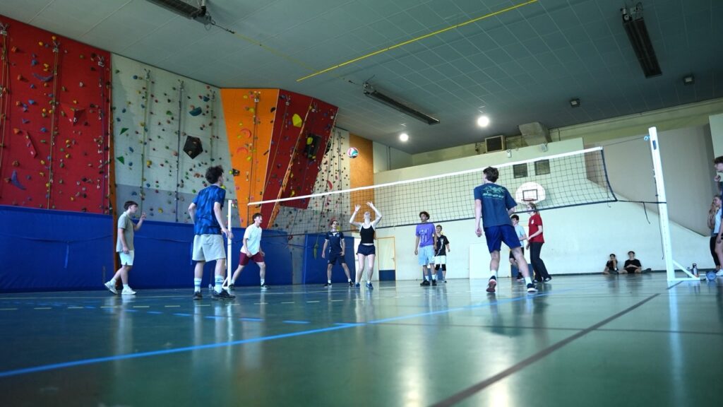 Volley au gymnase