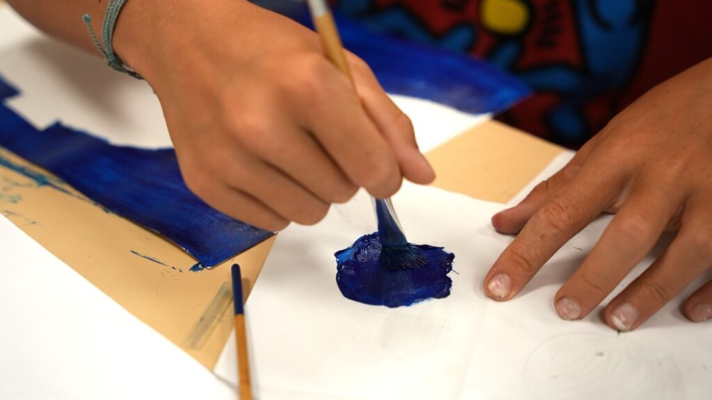 Atelier de peinture