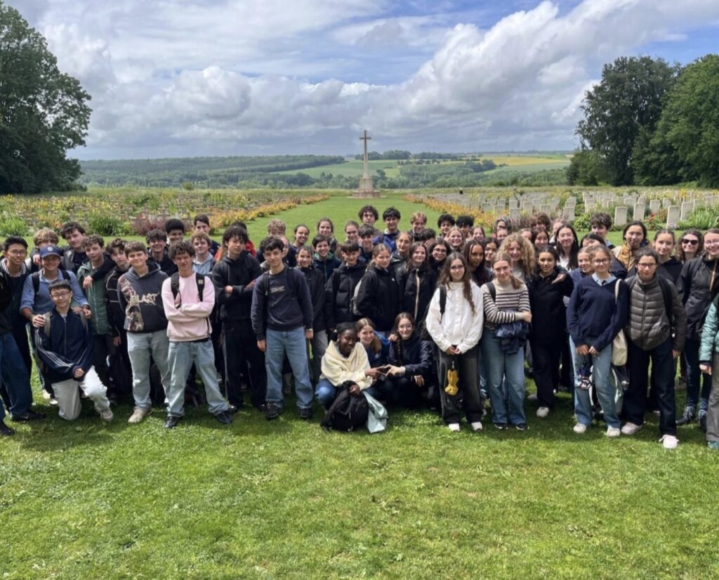 Les élèves de 3e sur les champs de bataille de la Somme