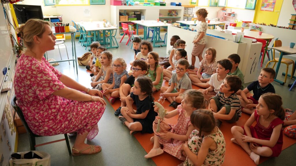 Élèves de l'École Notre-Dame